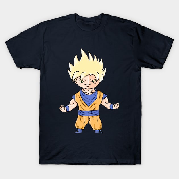 Super Saiyan Goku T-Shirt by TheMeowstache